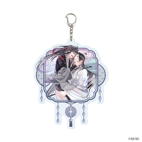 『大河幻想ラジオドラマ魔道祖師』デカアクリルキーホルダー」01/魏無羨&藍忘機(描き下ろしイラスト)